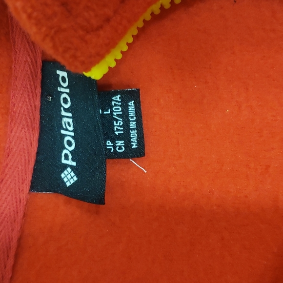 Polaroid Men Quarter Zip Pull Over Fleece Jacket Large - Picture 4 of 7